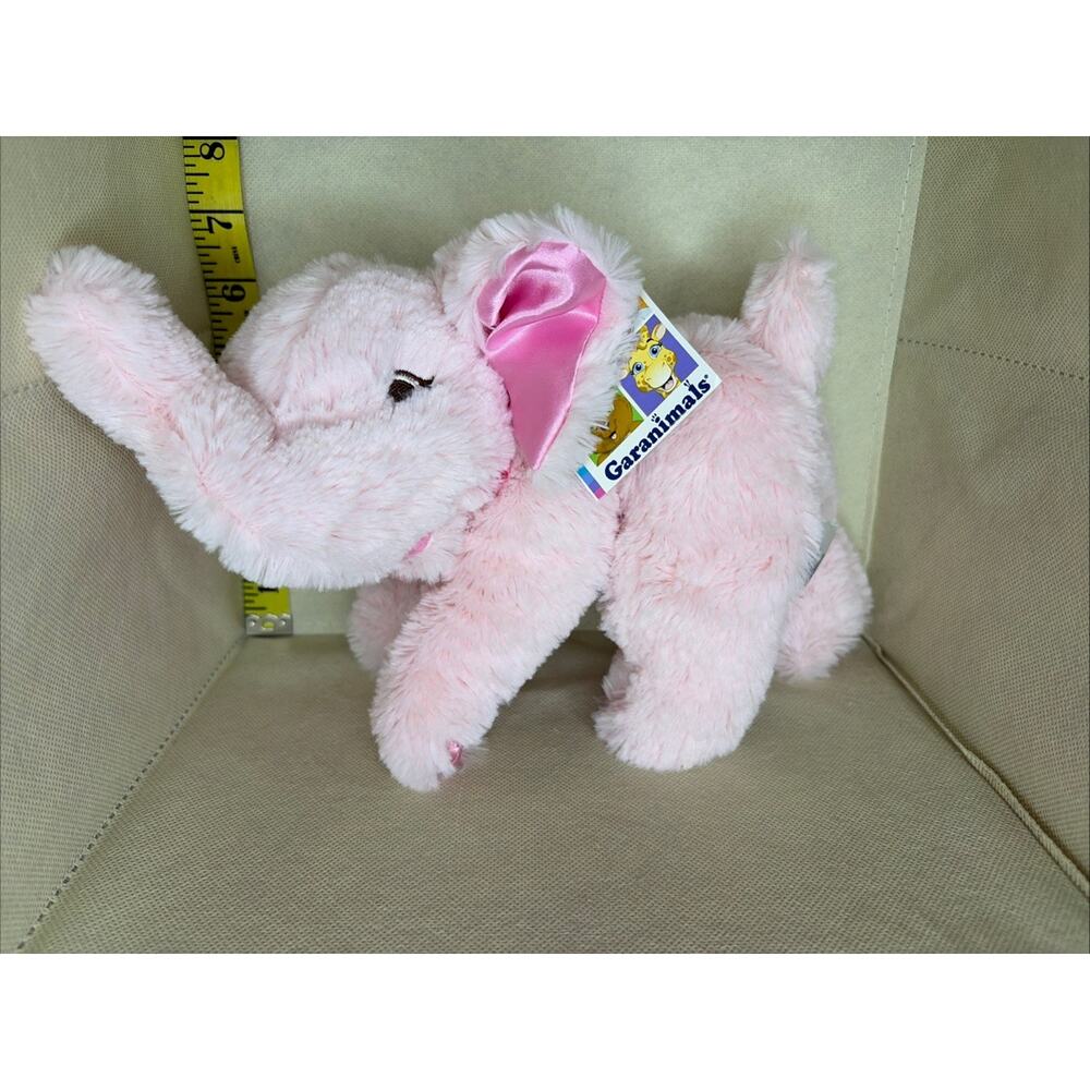 Garnimals by Prestige Toy Corp Pink Elephant 2014 Plush Stuffed Animal 7in